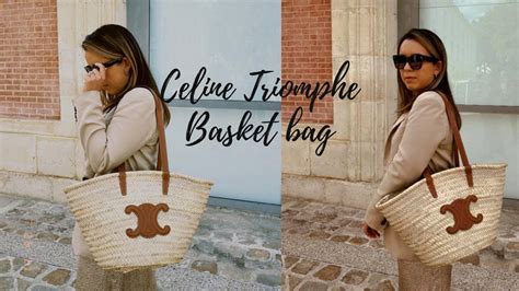 celine triomphe basket bag